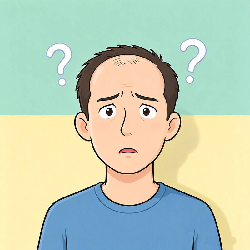 我有遗传基因秃雄性秃该如何改善秃头形象？